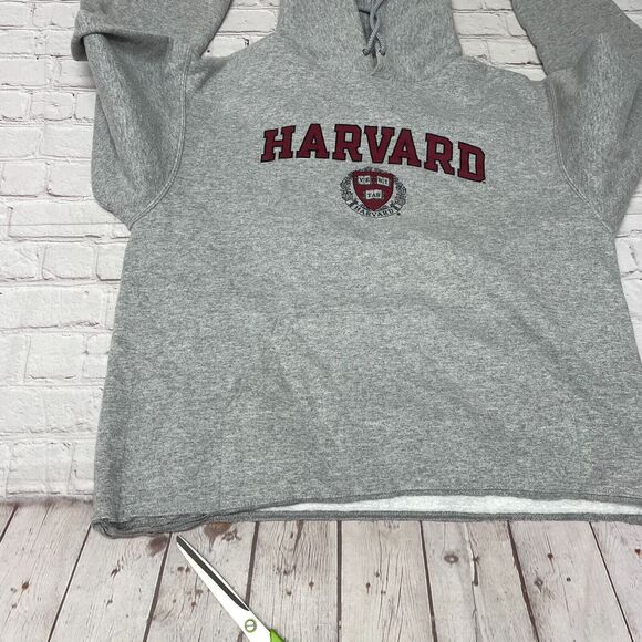 Champion Harvard University Pullover Hoodie Sweatshirt Size Medium B355 -7 - Picture 2 of 16